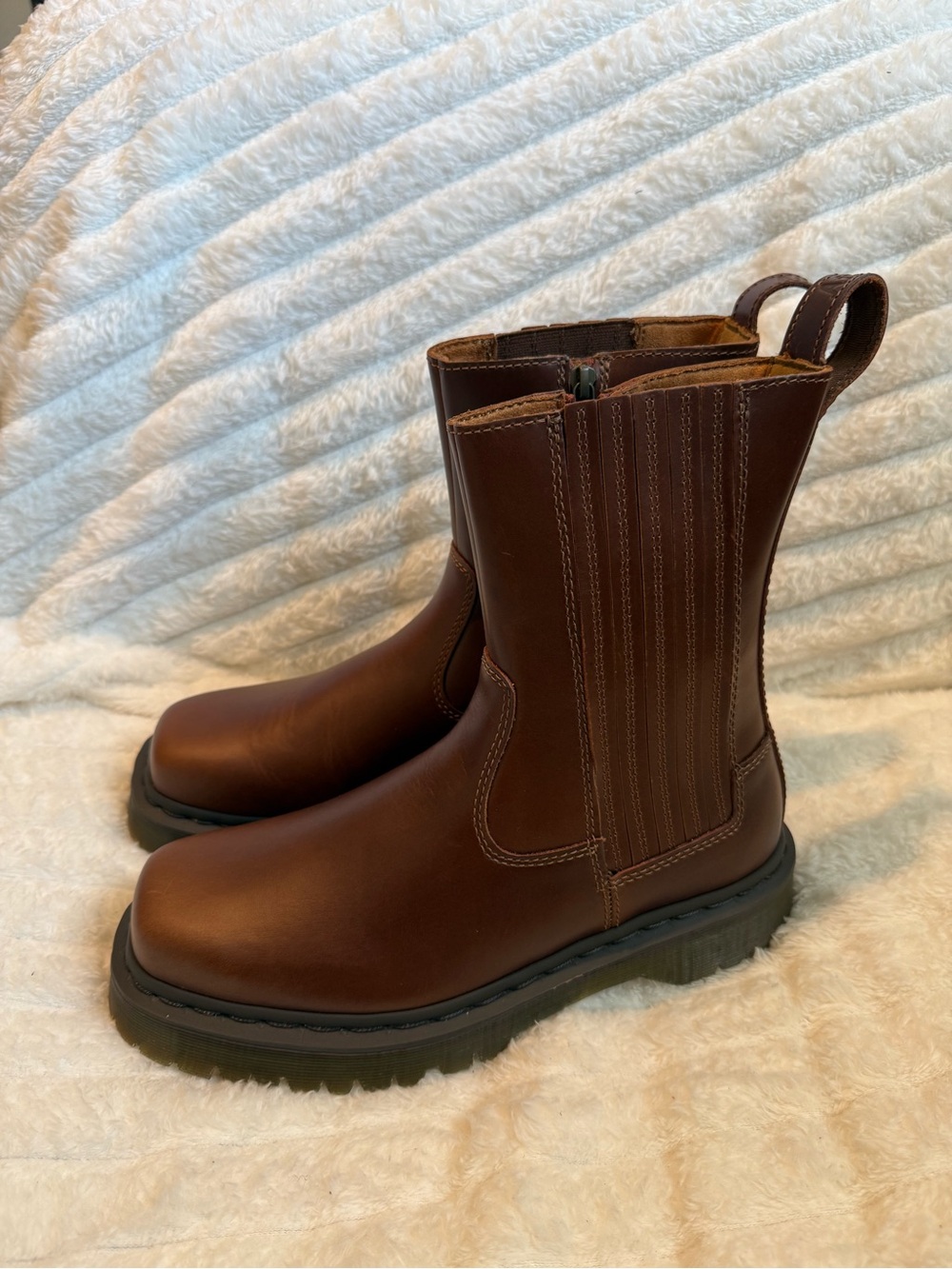 Dr. Martens Brown Leather Boots AMAAYAH LO
Orleans Leather Chelsea Boots - Picture 6 of 10